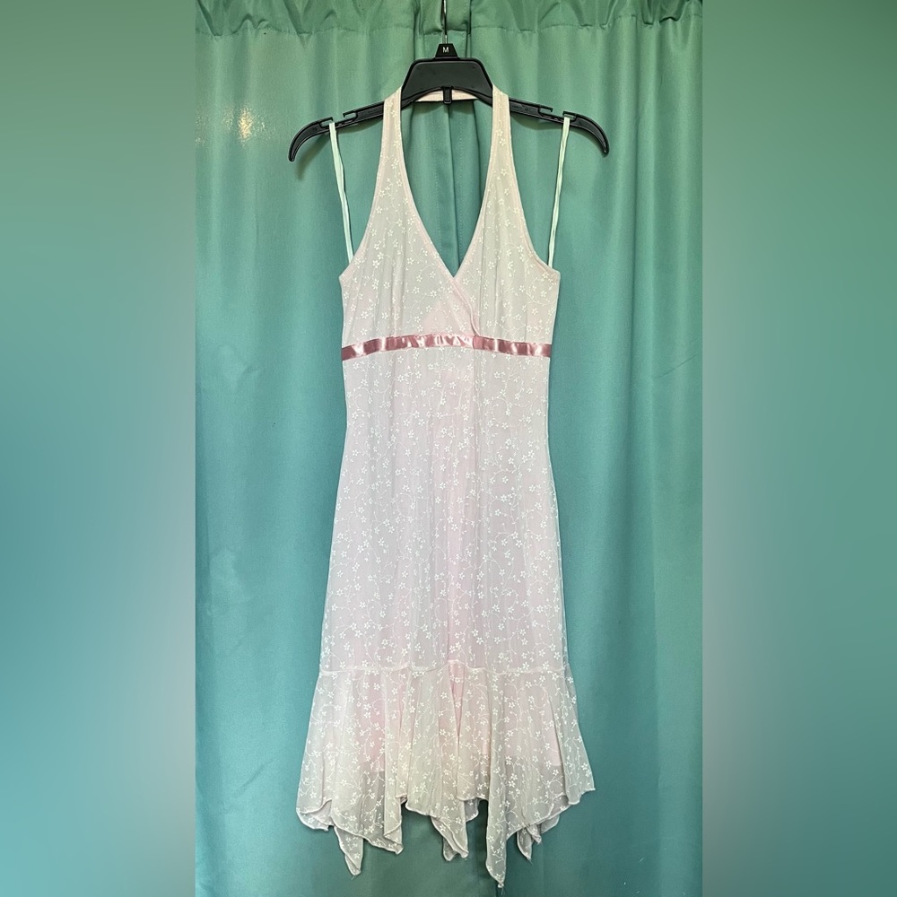 Taboo Light pink halter top dress